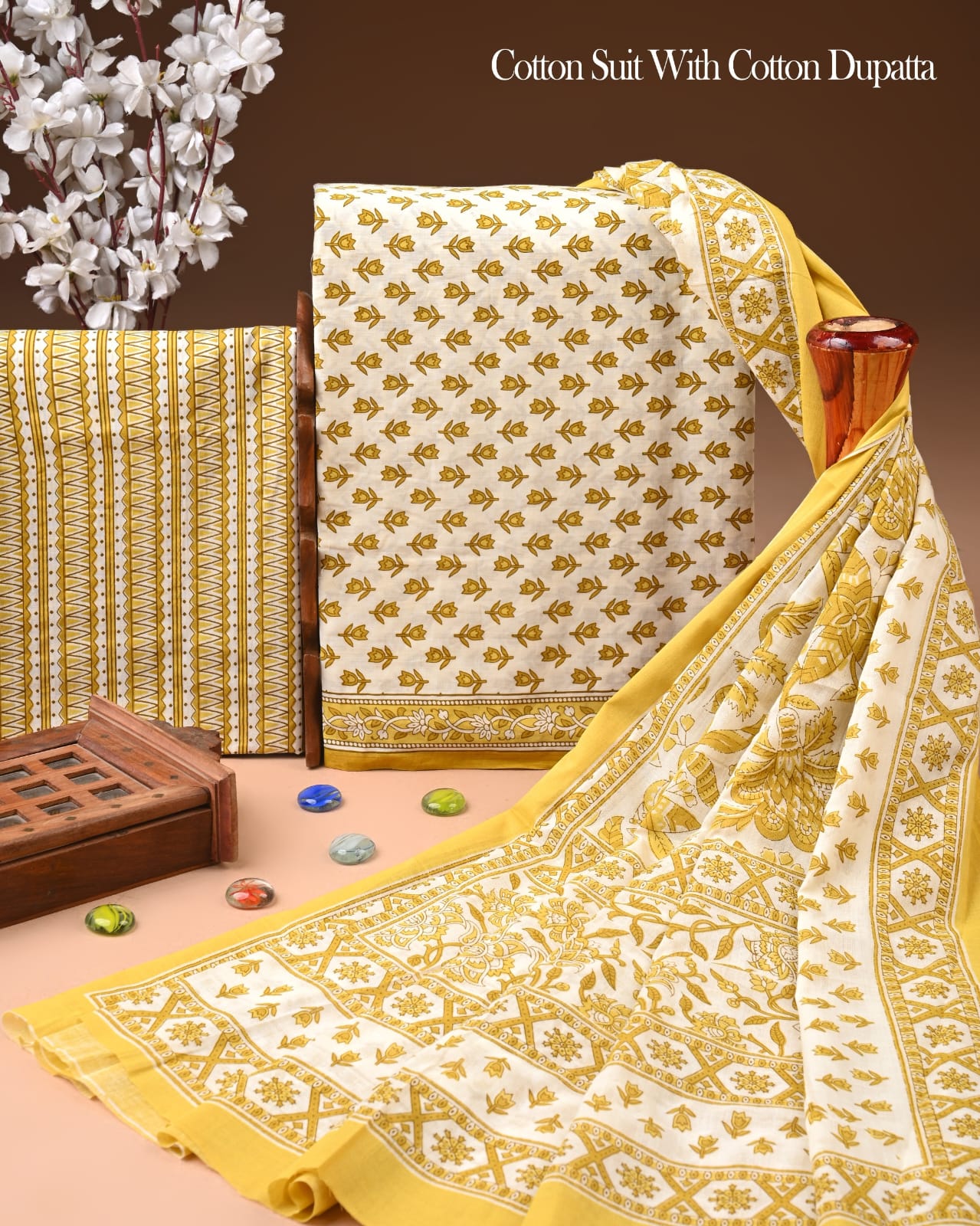 Exclusive Cotton Suit with Cotton Dupatta (BCTCOTCT28)