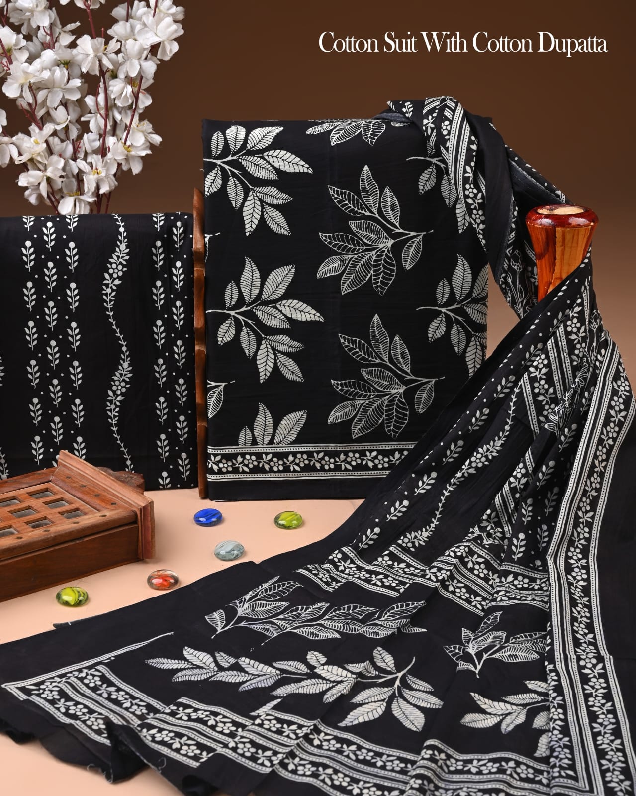 Exclusive Cotton Suit with Cotton Dupatta (BCTCOTCT40)