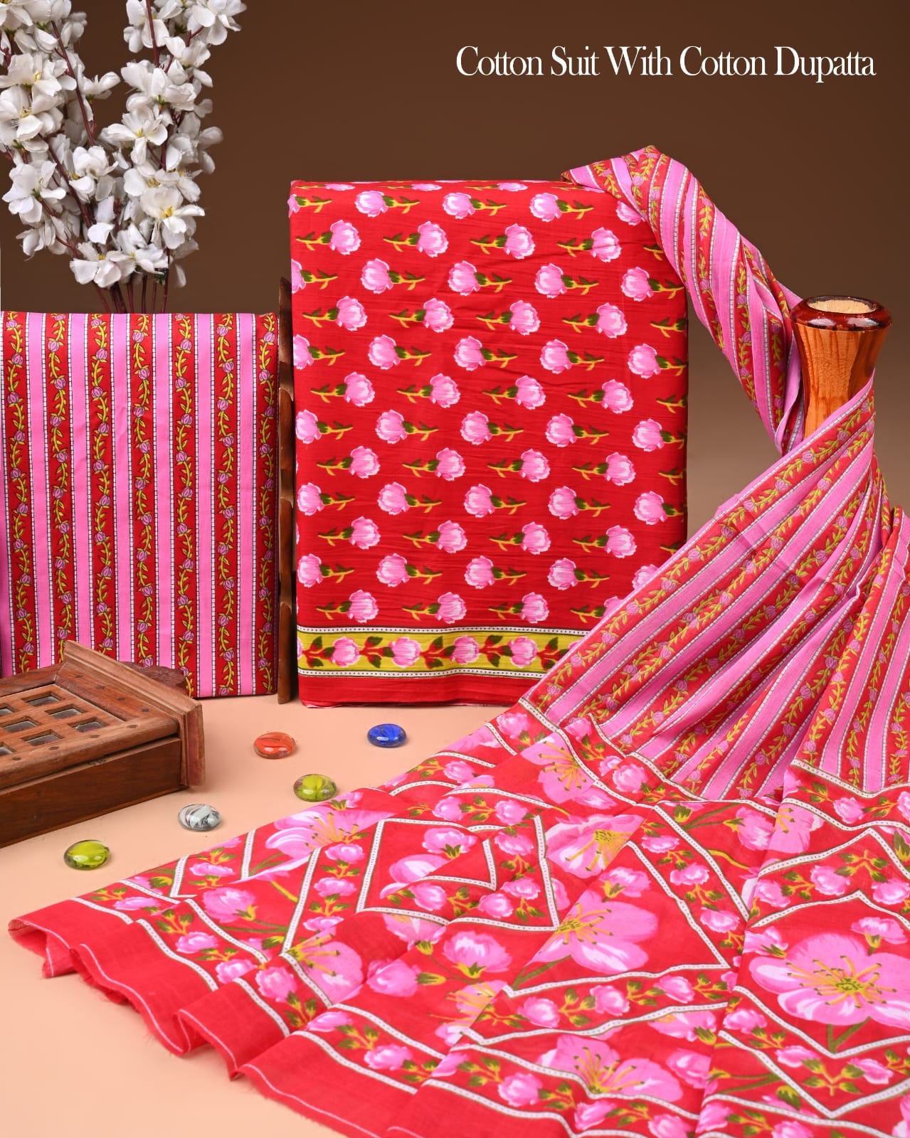 Exclusive Cotton Suit with Cotton Dupatta (BCTCOTCT53)