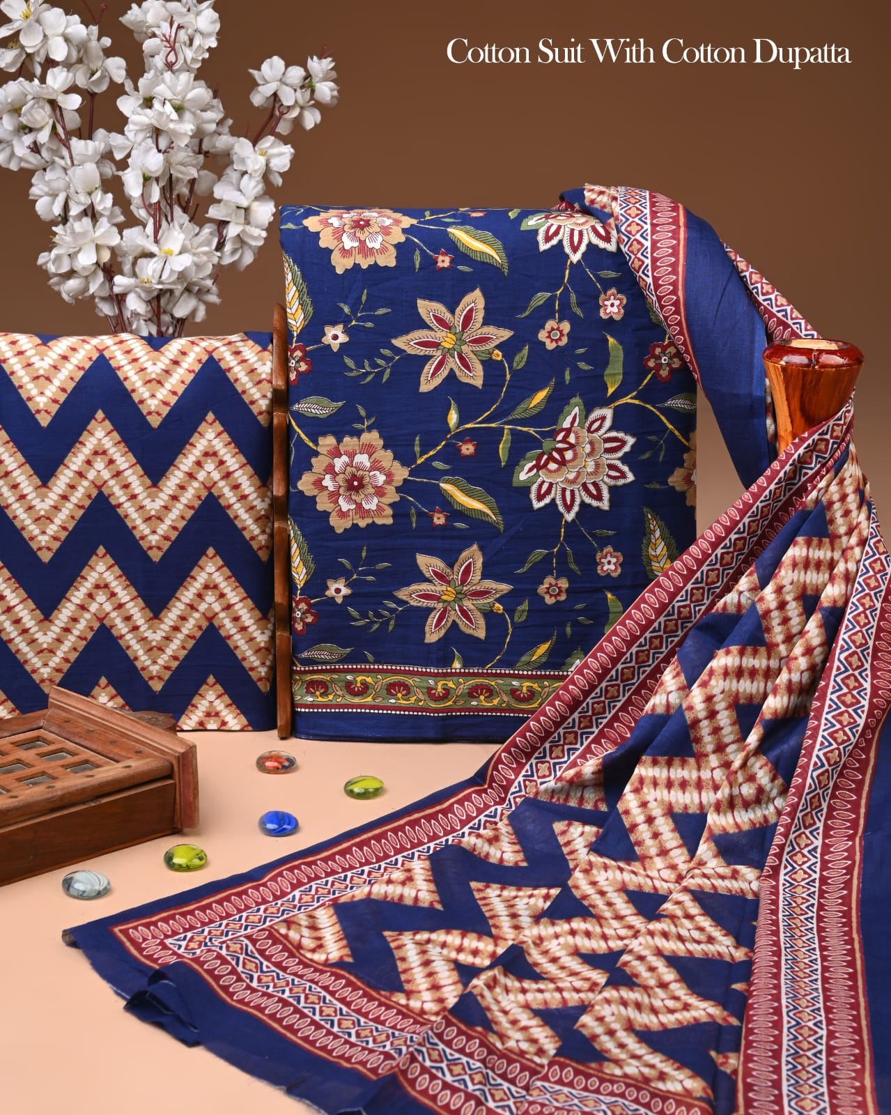 Exclusive Cotton Suit with Cotton Dupatta (BCTCOTCT67)