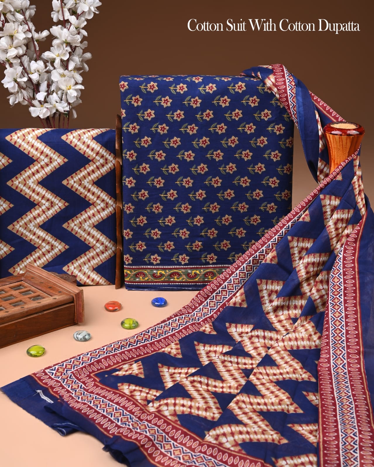 Exclusive Cotton Suit with Cotton Dupatta (BCTCOTCT71)
