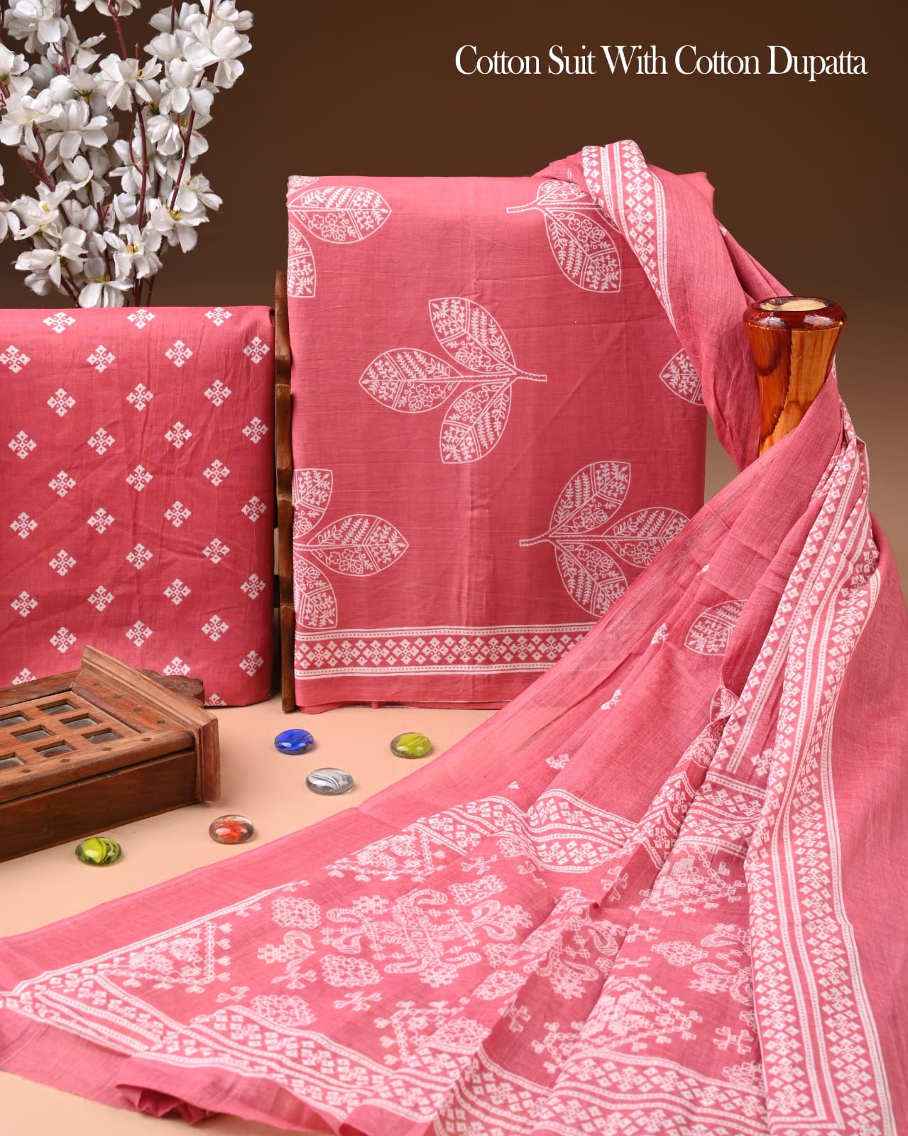 Exclusive Cotton Suit with Cotton Dupatta (BCTCOTCT96)