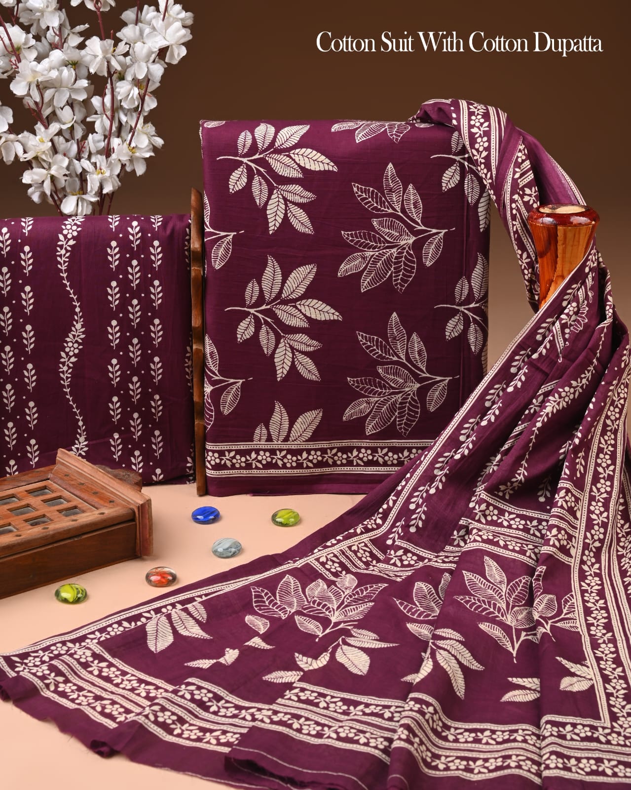 Exclusive Cotton Suit with Cotton Dupatta (BCTCOTCT105)