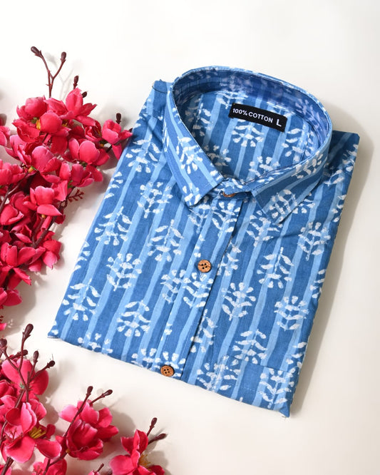 Luxura Cotton Full‑Sleeve Shirt for Men — Single Pocket (BCTSHFS10)