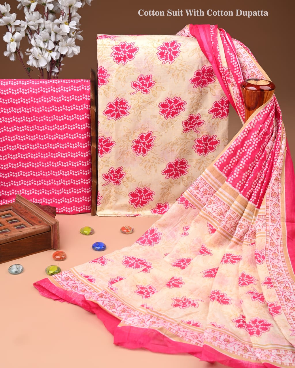 Premium Cotton Suit with Cotton Dupatta (BCTCOTCT79)