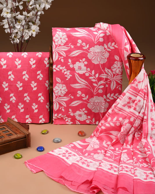 Exclusive Cotton Suit with Cotton Dupatta (BCTCOTCT61)