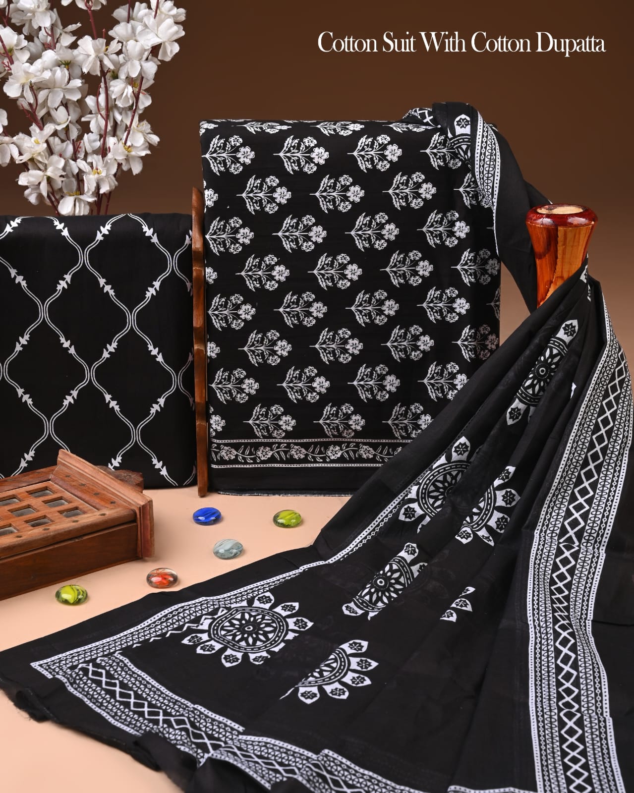 Exclusive Cotton Suit with Cotton Dupatta (BCTCOTCT33)