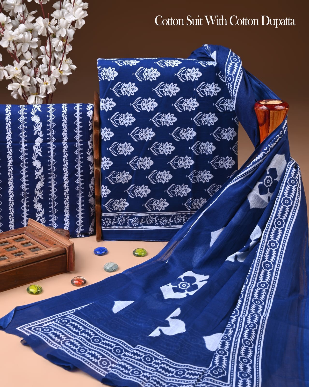 Exclusive Cotton Suit with Cotton Dupatta (BCTCOTCT100)