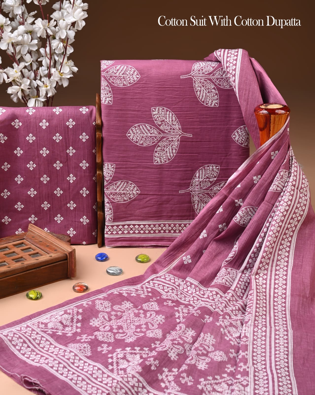 Exclusive Cotton Suit with Cotton Dupatta (BCTCOTCT37)