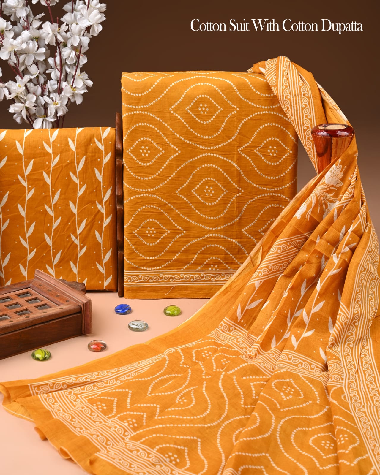Exclusive Cotton Suit with Cotton Dupatta (BCTCOTCT43)