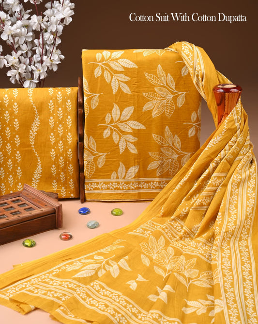 Exclusive Cotton Suit with Cotton Dupatta (BCTCOTCT54)