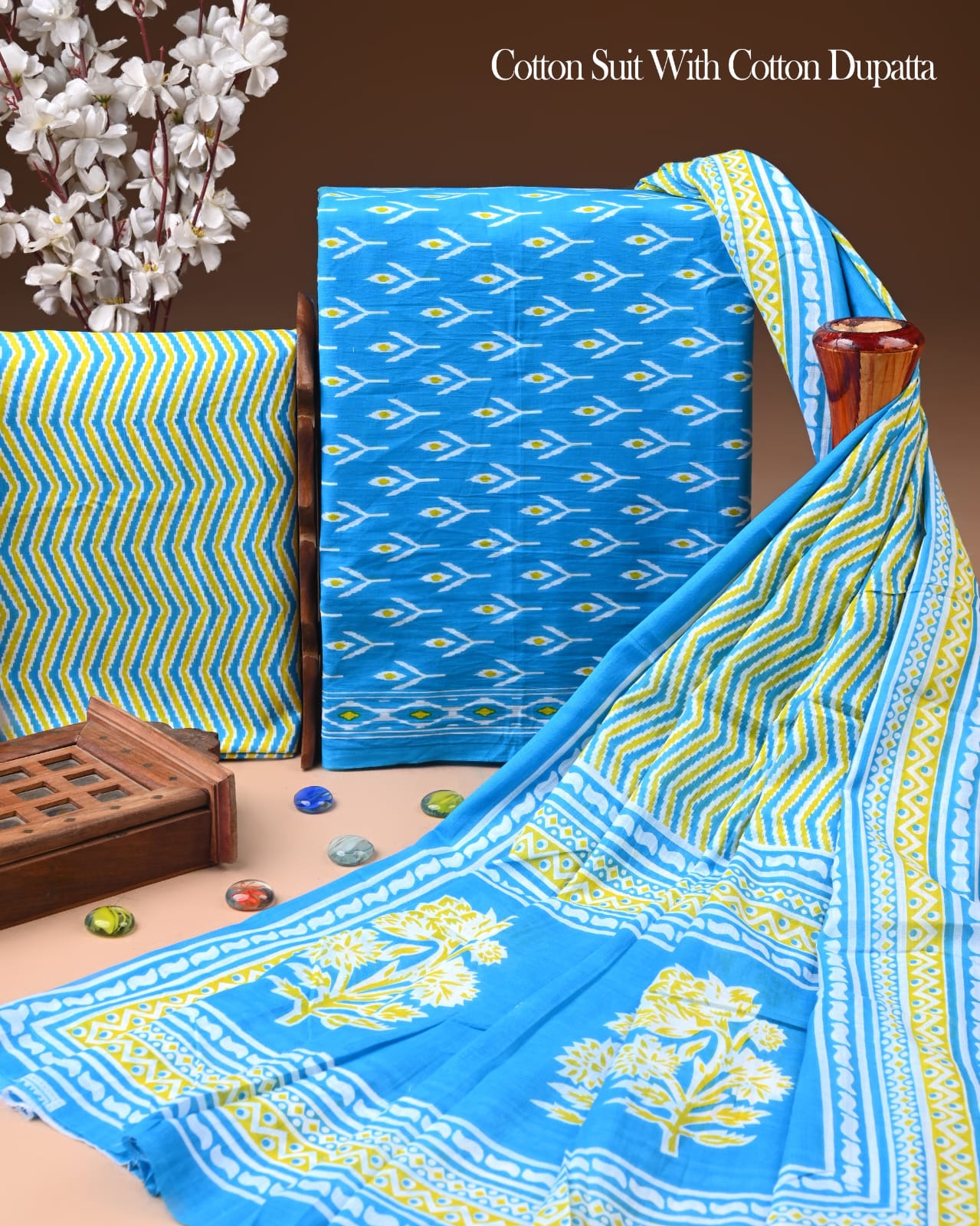 Exclusive Cotton Suit with Cotton Dupatta (BCTCOTCT59)