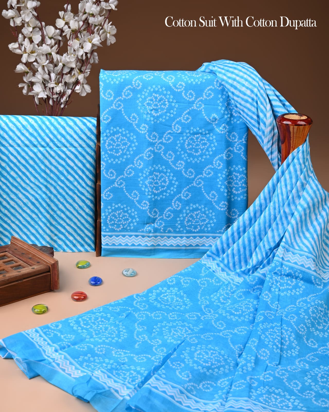 Exclusive Cotton Suit with Cotton Dupatta (BCTCOTCT64)