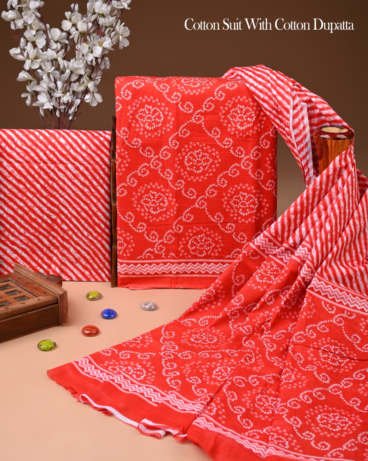 Exclusive Cotton Suit with Cotton Dupatta (BCTCOTCT65)