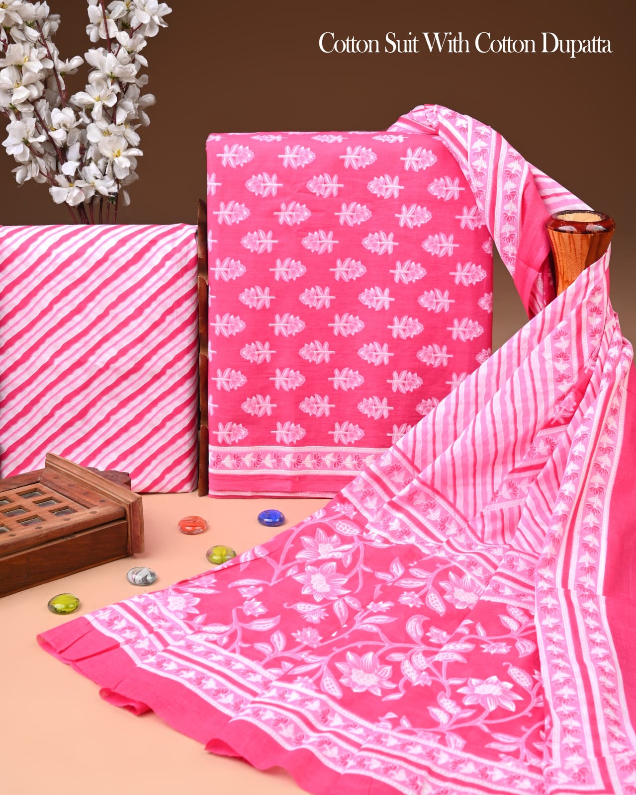 Exclusive Cotton Suit with Cotton Dupatta (BCTCOTCT66)