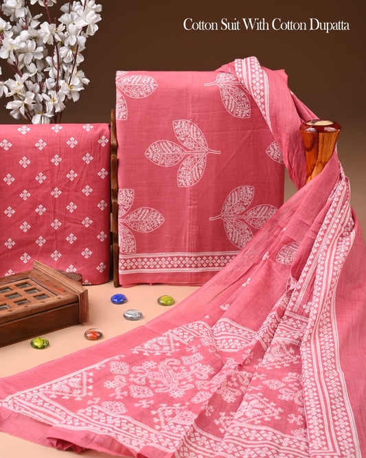 Exclusive Cotton Suit with Cotton Dupatta (BCTCOTCT96)