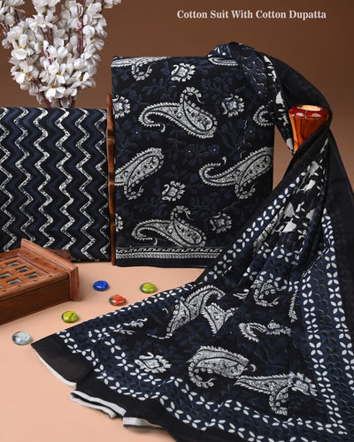Exclusive Cotton Suit with Cotton Dupatta (BCTCOTCT104)