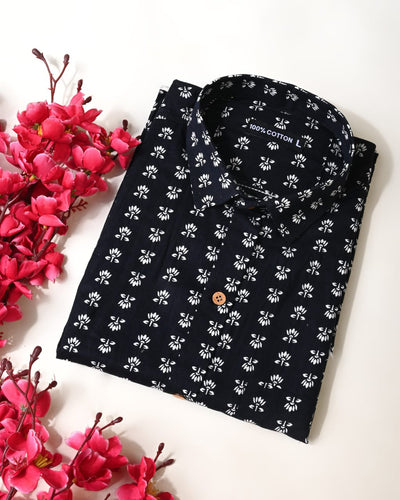 Luxura Cotton Full‑Sleeve Shirt for Men — Single Pocket (BCTSHFS01)