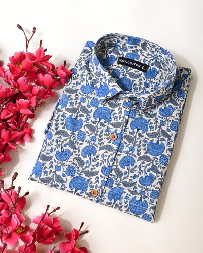 Luxura Cotton Full‑Sleeve Shirt for Men — Single Pocket (BCTSHFS16)