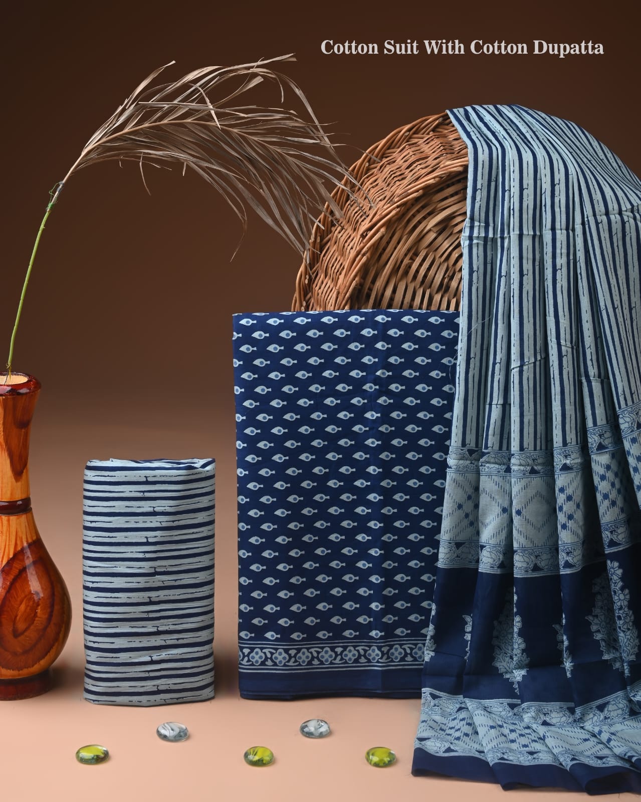 Premium Cotton Suit with Cotton Dupatta (BCTCOTCT01)