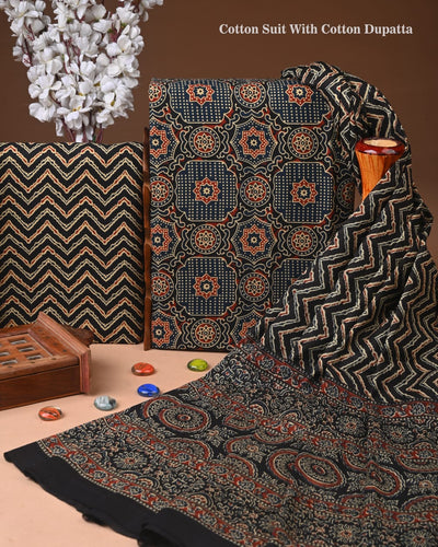 Exclusive Cotton Suit with Cotton Dupatta (BCTCOTCT59)
