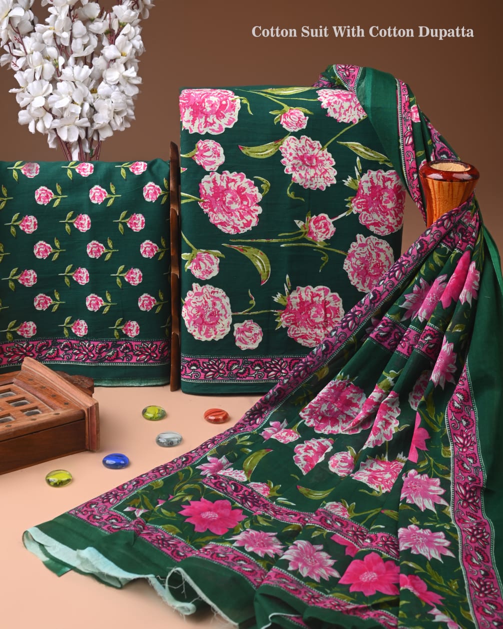 Exclusive Cotton Suit with Cotton Dupatta (BCTCOTCT51)
