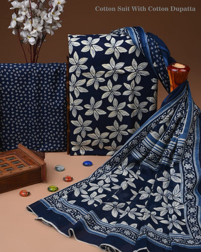 Exclusive Cotton Suit with Cotton Dupatta (BCTCOTCT53)