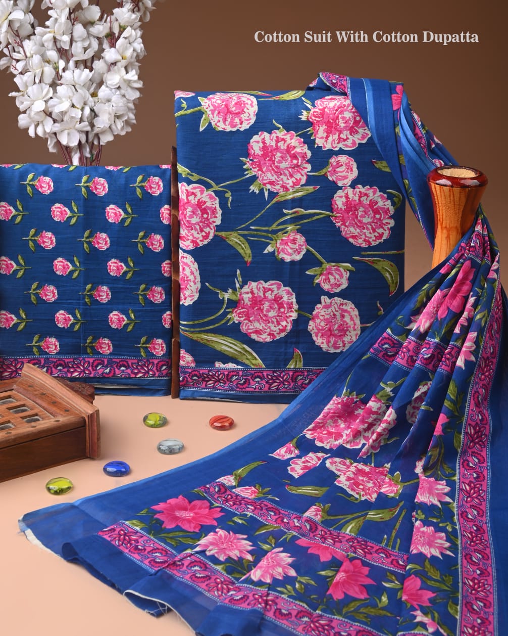 Exclusive Cotton Suit with Cotton Dupatta (BCTCOTCT47)