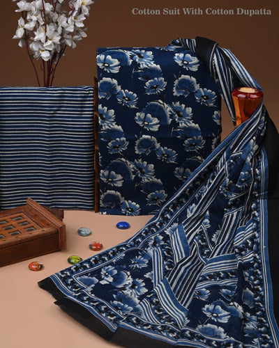 Exclusive Cotton Suit with Cotton Dupatta (BCTCOTCT30)