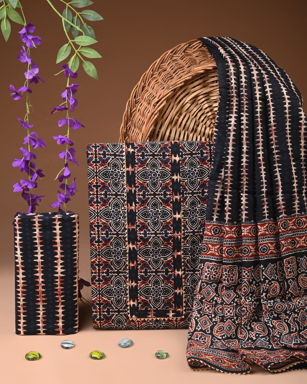 Premium Cotton Suit Gota Patti Work with Cotton Dupatta (BCTCOTCG52)